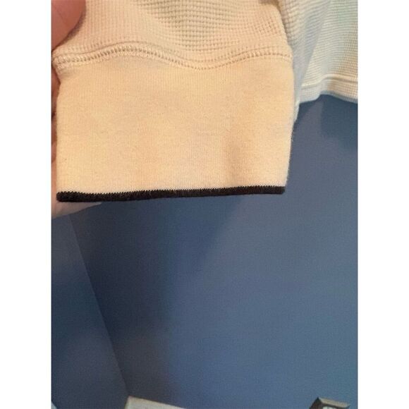 Polo Ralph Lauren Men's 2XL Ivory Pajama Top Long Sleeve V-Neck - Picture 5 of 9